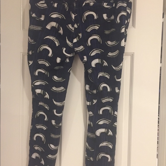 Anthropologie Pants - Anthropologie Charlie brushstroke pants